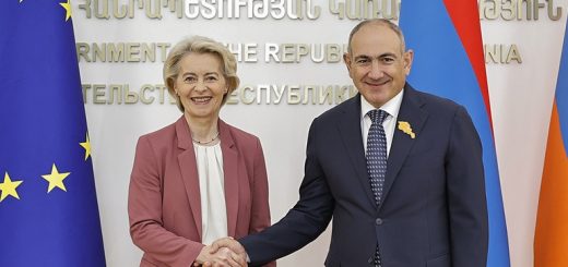 Никол Пашинян и Урсула фон дер Ляйен