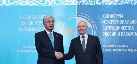 Путин и Токаев
