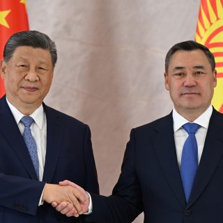 Садыр Жапаров и Си Цзиньпин